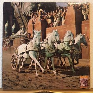 Ben-Hur Motion Picture Soundtrack Vinyl Lp